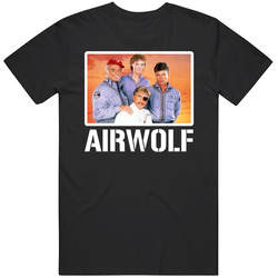 Airwolf Tv Show 80s Fan T Shirt