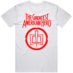 The Greatest American Hero 80s Tv Show Logo Fan Cool T Shirt