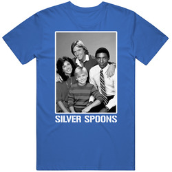 Silver Spoons 80s Tv Show Cast Photo Fan T Shirt