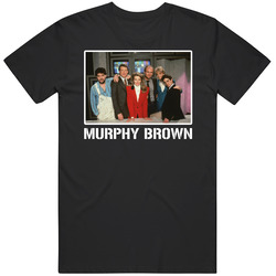 Murphy Brown Tv Show Cast Photo Fan T Shirt
