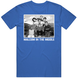 Malcolm In The Middle Tv Show Cast Photo Fan T Shirt