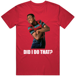 Steve Urkel Family Matters Did I Do That Quote Tv Show Fan T Shirt