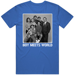 Boy Meets World Tv Show Cast Photo Fan T Shirt