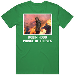 Robin Hood Prince Of Thieves Costner Movie Fan T Shirt
