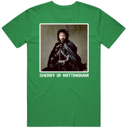 Sheriff Of Nottingham Robin Hood Prince Of Thieves Movie Fan T Shirt