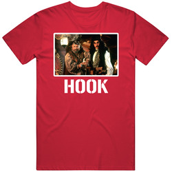 Hook Robin Williams Fantasy Movie Neverland 90s Cool Fan T Shirt
