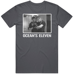Ocean's Eleven Heist Movie Pitt Clooney Fan T Shirt