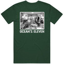 Ocean's Eleven Movie Clooney Pitt Fan T Shirt