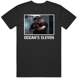 Ocean's Eleven Heist Movie Clooney Pitt Fan T Shirt