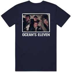 Ocean's Eleven Heist Movie Clooney Pitt Cool Fan T Shirt