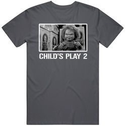 Child's Play 2 Horror Movie Doll Chucky Cool Fan T Shirt