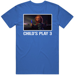 Child's Play 3 Horror Movie Doll Chucky Fan T Shirt