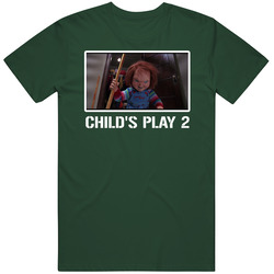 Child's Play 2 Horror Movie Doll Chucky Scary Fan T Shirt