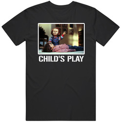 Child's Play Horror Movie Doll Chucky Fan T Shirt
