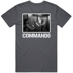 Commando Schwarzenegger 80s Movie Fan T Shirt