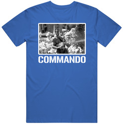 Commando Schwarzenegger 80s Movie Action Fan T Shirt