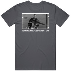 Terminator 2 Schwarzenegger 90s Movie Fan T Shirt