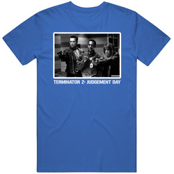 Terminator 2 Schwarzenegger 90s Movie Action Fan T Shirt