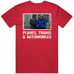Planes Trains Automobiles Martin Candy 80s Movie Cool Fan T Shirt