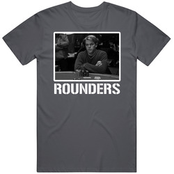 Rounders Poker Movie Matt Damon Fan T Shirt