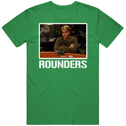 Rounders Poker Movie Matt Damon Cool Fan T Shirt
