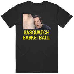 Along Came Polly Sasquatch Basketball Movie Fan T Shirt
