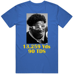 Eric Dickerson Los Angeles Football Rushing Stats Fan T Shirt