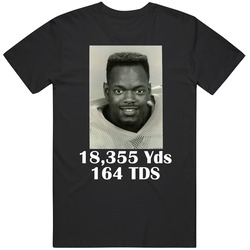 Emmitt Smith Dallas Rushing Stats Football Fan T Shirt