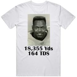 Emmitt Smith Dallas Football Rushing Stats Fan T Shirt