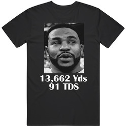 Jerome Bettis Pittsburgh Football Rushing Stats Fan T Shirt