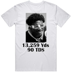 Eric Dickerson Los Angeles Football Rushing Stats T Shirt