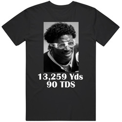 Eric Dickerson Los Angeles Rushing Stats Football Fan T Shirt