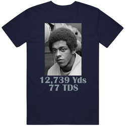 Tony Dorsett Dallas Rushing Stats Football T Shirt