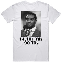 Curtis Martin New York Rushing Stats Football Fan T Shirt
