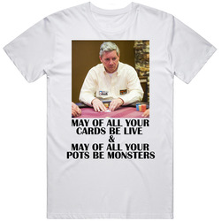 Mike Sexton Poker Pro Cards Quote Tribute Fan T Shirt