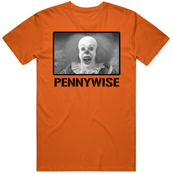 Pennywise Original Halloween Horror Villain Movie T Shirt