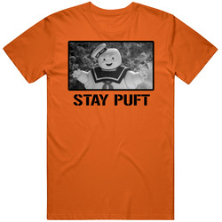 Stay Puft Ghostbusters Halloween Horror Villain Movie T Shirt