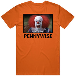 Pennywise Original Halloween Horror Villain Movie Fan T Shirt