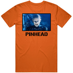Pinhead Halloween Horror Villain Movie Fan T Shirt