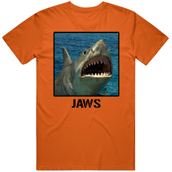 Jaws Halloween Horror Villain Movie Fan T Shirt