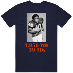 Gale Sayers Chicago Football Rushing Stats Fan T Shirt