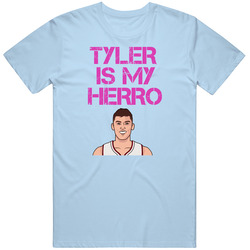 Tyler Herro Tyler Is My Hero Miami Basketball Cool Fan T Shirt