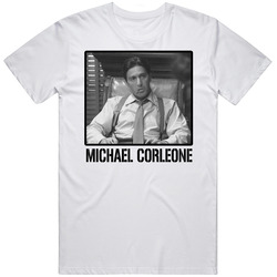 Michael Corleone The Godfather Movie Character Cool Fan T Shirt