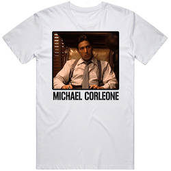 Michael Corleone The Godfather Movie Character Fan T Shirt