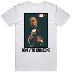 Don Vito Corleone The Godfather Movie Character Fan T Shirt