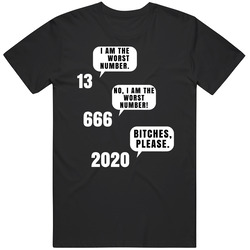 Worst Number 2020 Worst Year Cool T Shirt