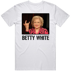 Betty White Actress Star Fan T Shirt