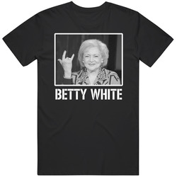 Betty White Actress Star Legend Cool Fan T Shirt