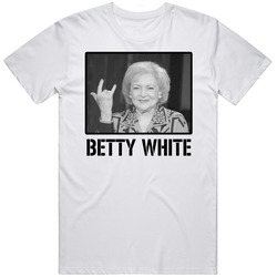Betty White Actress Star Cool Fan T Shirt
