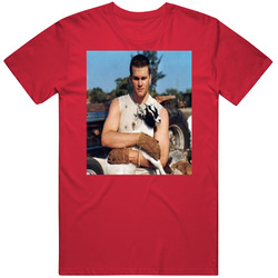 Tom Brady With Goat Tampa Bay Football Cool Fan T Shirt